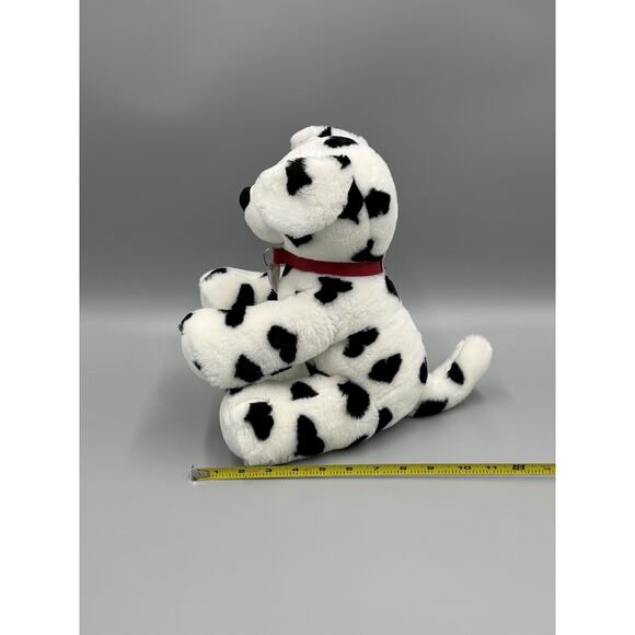 2010 Build A Bear Workshop Dog Love Hearts Be Mine Dalmatian 12” Plush - Picture 7 of 12
